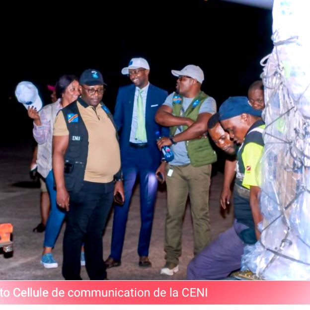 Elections en RDC: la CENI réceptionne dess kits pour les Bureaux ssdse Vote