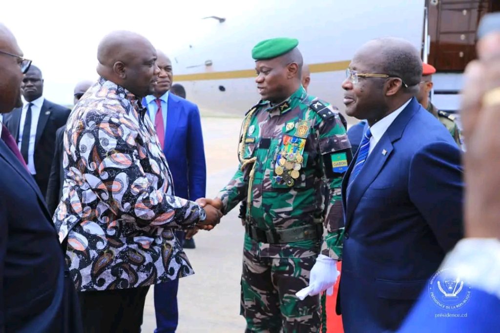 Diplomatie : Brice Oligui à Kinshasa pour plaider la levée des sanctions de la CEEAC
