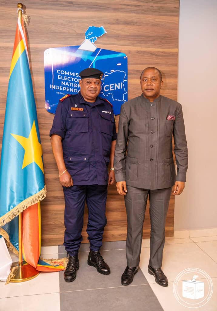 Processus électoral en RDC : la CENI entend s’appuyer sur la Police pour le bon déroulement