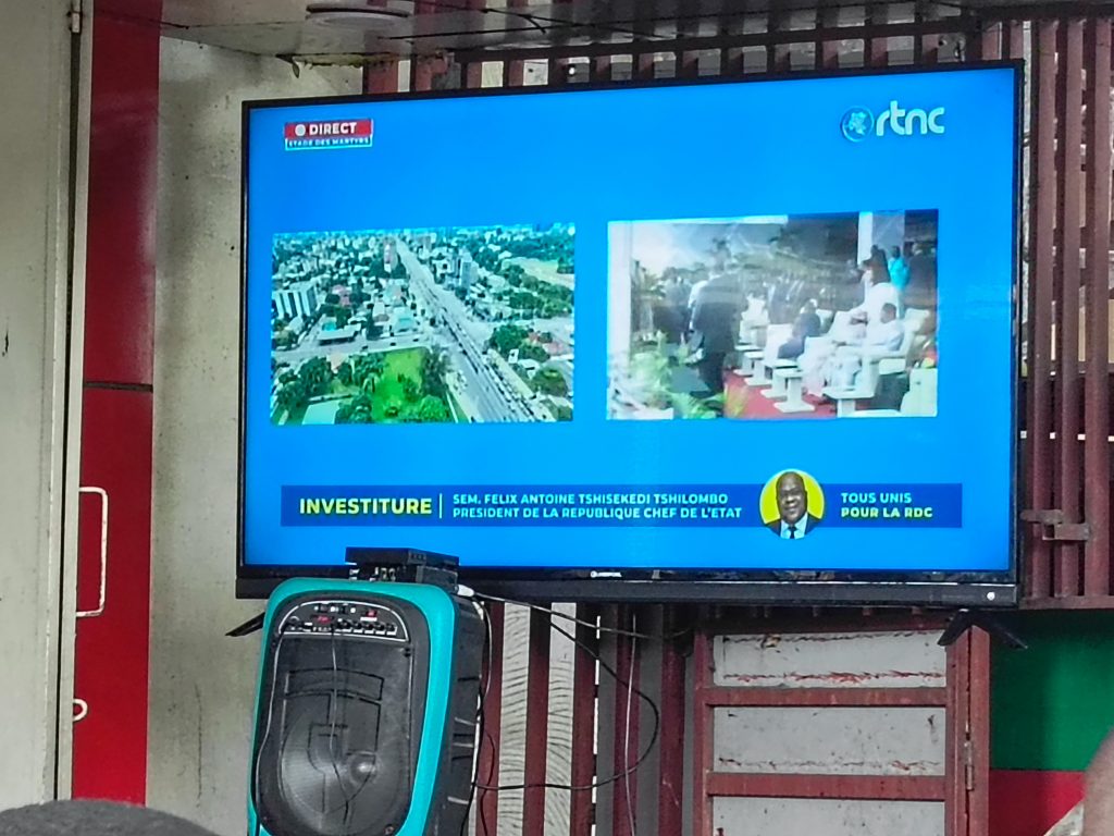 Investiture de Félix Tshisekedi : Quand la RTNC place une touche professionnelle