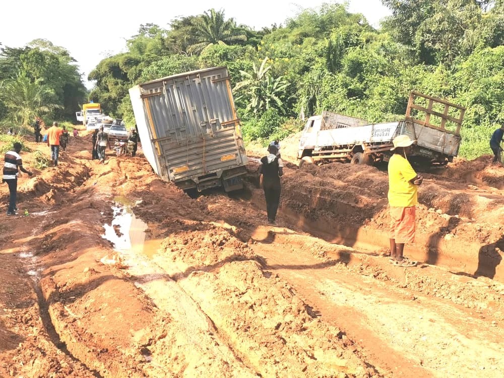 Ituri: La qualité de la Route Komanda -Mambasa inquiète les usagers