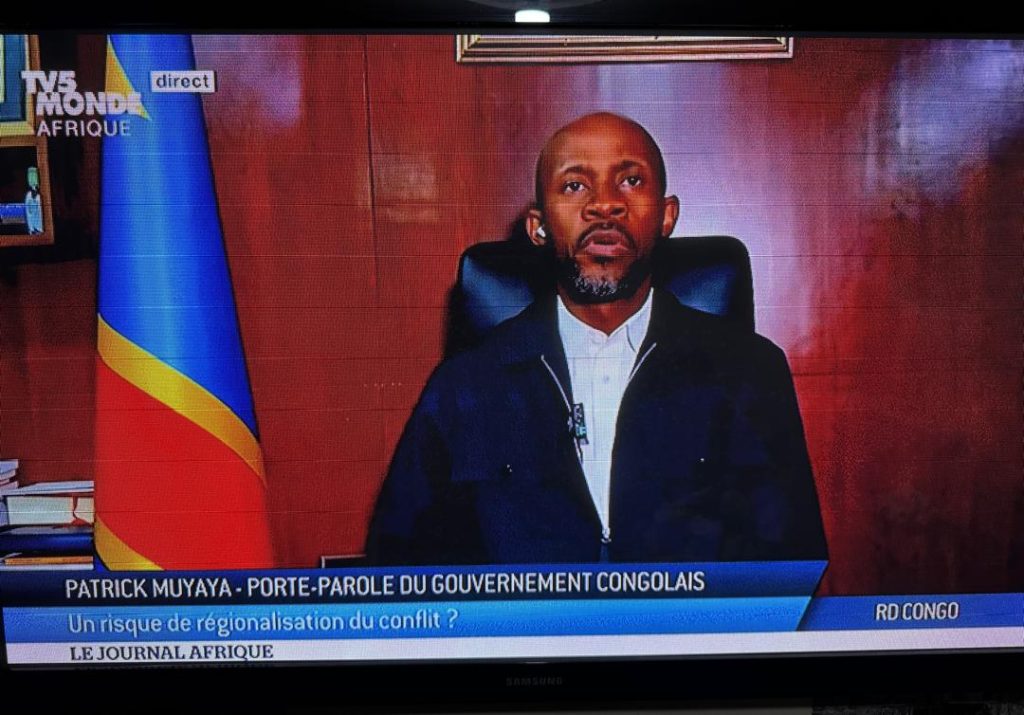 Carnage à Goma: Il est hors de question de garder nos populations sous le joug de leurs tueurs (Patrick Muyaya)