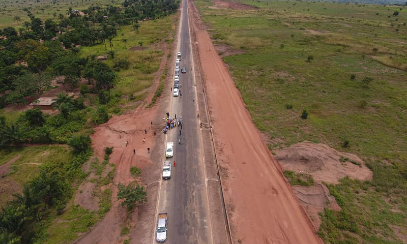 Kasaï central: Accélération des travaux de construction de la route kananga- kalamba mbuji