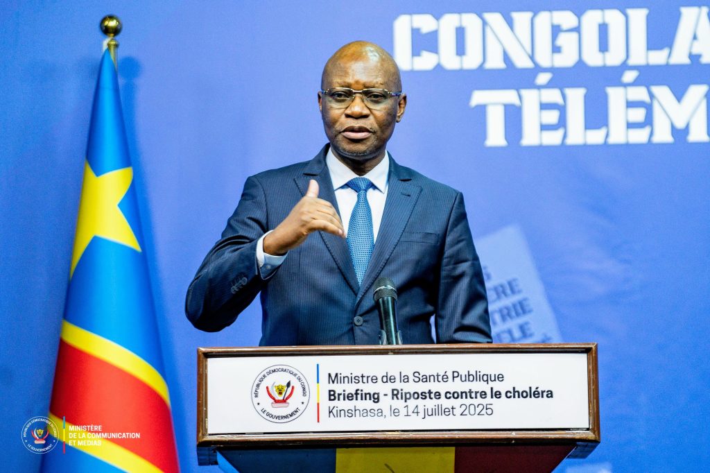 RDC-Résurgence du choléra: Interdiction de l’automédication et observance des mesures hygiéniques s’imposent
