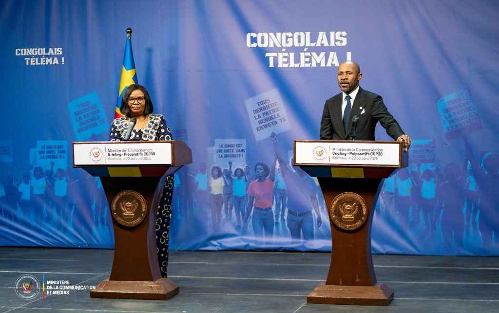 Préparatifs COP30 : la RDC veut affirmer son rôle de leader africain et acteur incontournable de la gouvernance climatique mondiale