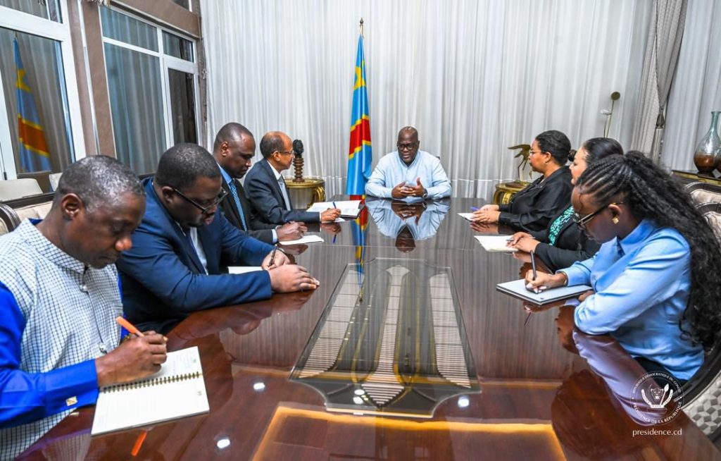 RDC – Union africaine : L’agression rwandaise au menu d’un échange entre Félix Tshisekedi et Mohamed Ali Youssouf