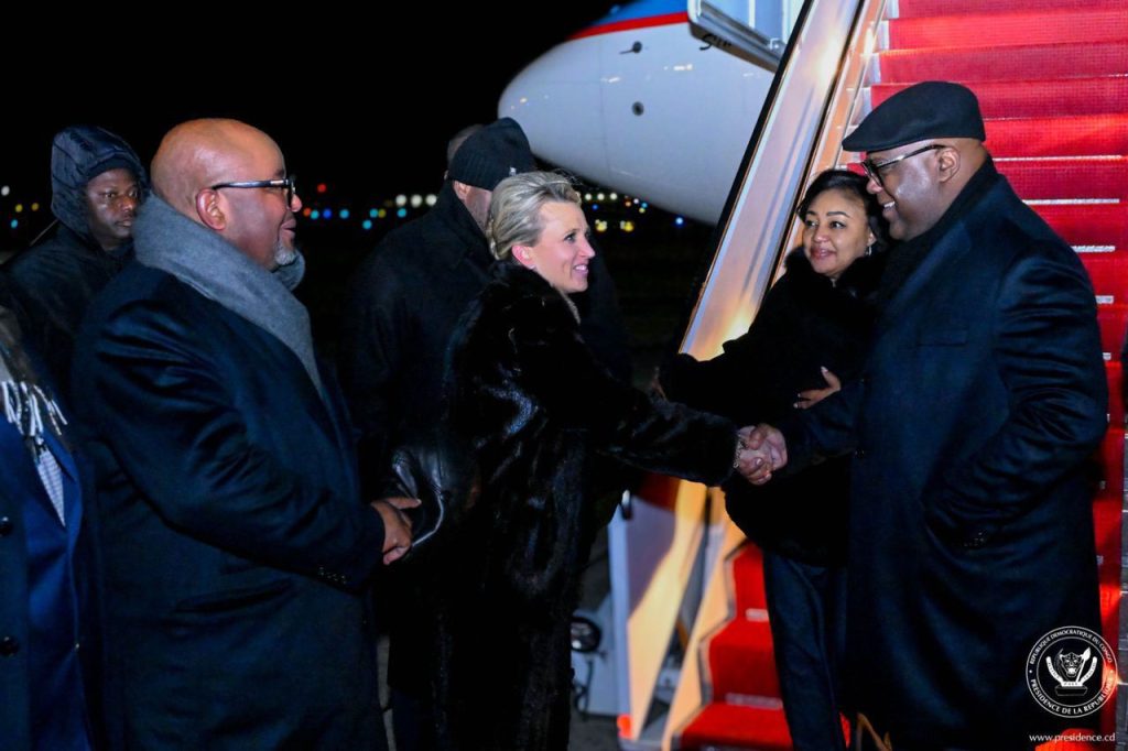 Signature de l’accord de paix RDC-Rwanda : Le président Félix Tshisekedi arrive à Washington