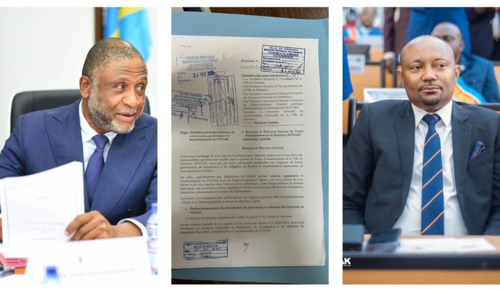 Ville de Kinshasa : l’Exécutif provincial annonce une plainte judiciaire pour diffamation contre Jack Mabaya, ancien DG du FONAK